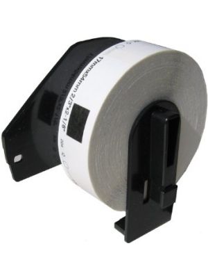 Brother DK1204 Large Multi-Purpose Die-Cut Labels 0.66 in x 2.1 in (17 mm x 54.3 mm)  400 Labels Per Roll,  Compatible