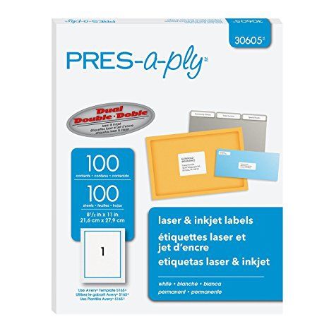 Pres-a-ply label templates