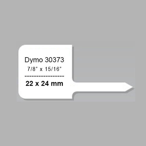 10 Roll 400 Price Tag Labels 30373 Rat Tail for Dymo Labelmaker 7/8'' x 15/16''