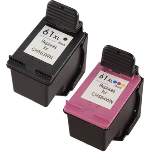 HP OfficeJet 4635 Ink Cartridge 61XL High Yield Black and Color