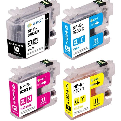 brother lc203 color ink