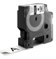Dymo 18445 IND 19mm (3/4 Inch Vinyl Black on White Tape, Compatible