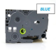 Brother TZe-213 P-Touch Label Tape, 6mm (0.25 Inch), Length of 8M, Blue on White, Compatible