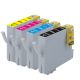 Epson Stylus CX3810 Ink Cartridges, T060, 4 Color Set, Compatible 