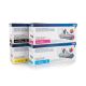 Brother TN221/TN225 High Yield OEM Toner Combo TN221BK+TN225C/M/Y