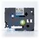 Brother TZe-163 Length of 8M, P-touch Label Tape, 36mm (1.5 Inch) Blue on Clear,Compatible