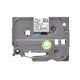 Brother TZe-M31 P-Touch Label Tape tzeM31 , 12mm Length of 8M, Black on Matt Clear, Compatible