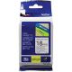 Brother TZe-241 18mm (0.75 Inch), Length of 8M, Black on White Label Tape, Original 