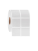 Zebra 1 Inch X 1 Inch Universal Desktop Direct Thermal Labels 2 UP, White, 2600/roll, for Zebra, Eltron, Sato, Datamax and other desktop printers - Minimum order 5 Rolls