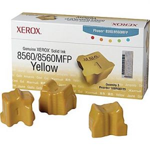Xerox 108R00725 Original Yellow Solid Ink Sticks (3/Box) (3.4K YLD)