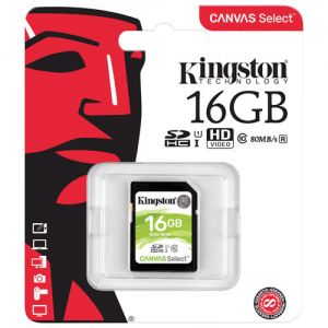 Kingston Class 10 16G SDHC Memory Card