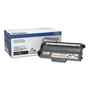 Brother TN720BK OEM Black Toner Cartridge