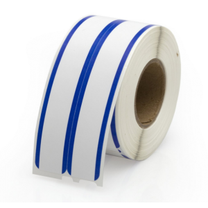 Dymo 30275 LabelWriter File Labels w/Blue Stripe 2-up Labels 9/16 Inch x 3-7/16 Inch, White, 260 Labels, Compatible 