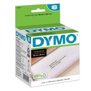 DYMO  LabelWriter 30252 Address Labels, 1-1/8 Inch x 3-1/2 Inch