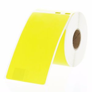 DYMO 30323 LabelWriter Shipping Labels, Yellow, 2-1/8 Inch x 4 Inch, 220 Labels. Compatible