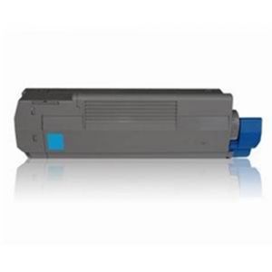Okidata C6000, C6050 Premium Compatible Toner Cartridge ( 43324468 Cyan )