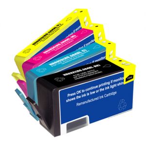 HP 564XL Compatible Ink Cartridge 4-Color Combo Set BK/C/M/Y