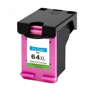 HP 64XL Tri-color High Yield Ink Cartridge for ENVY 6255, 7155, 7855, Compatible