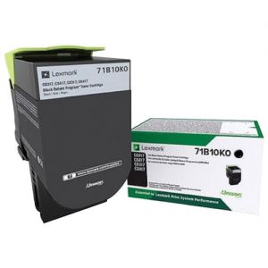 Lexmark 71B10K0 Black Original Return Program Toner Cartridge for CS/CX 317, 417, 517