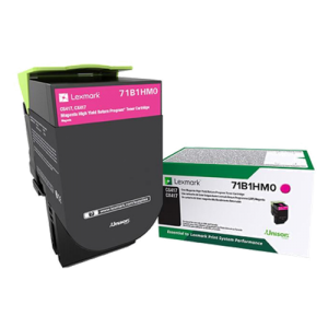 Lexmark 71B1HM0 Magenta Original High-Yield Return Program Toner Cartridge for CS/CX 417, 517 