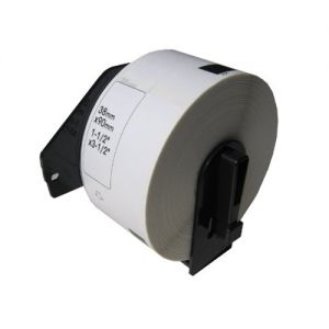 Brother DK1208 Large Address Paper Die-Cut Label 1.4 in x 3.5 in (38 mm x 90.3 mm) 400 Labels Per Roll, Compatible