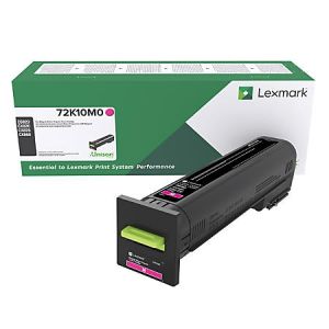 Lexmark 72K10M0 Magenta Toner Cartridge for CS820, CX820, CX825, CX860, OEM