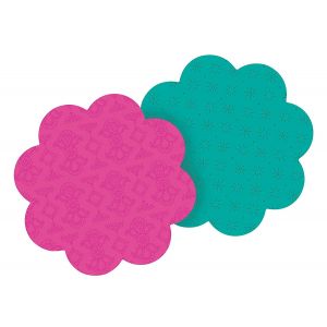 Post-it Super Sticky Notes, 2.9 x 2.8-Inches, Daisy Shape, Assorted Colors, 2-Pads/Pack