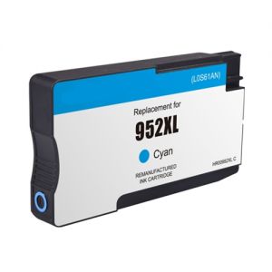 HP 952XL Compatible Cyan Ink Cartridge High Yield L0S61AN