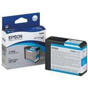 Epson T580200 Original Pigment Cyan Ink Cartridge 