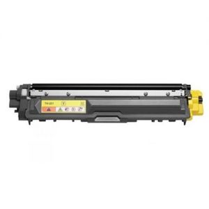 Brother TN225Y Yellow Compatible Toner Cartridge, High Yield For TN221Y