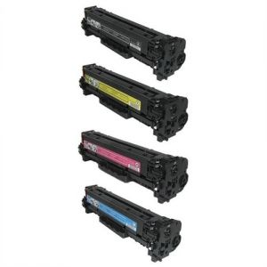 Canon 118 Toner Cartridge 4 Color Set BK/C/M/Y Compatible 