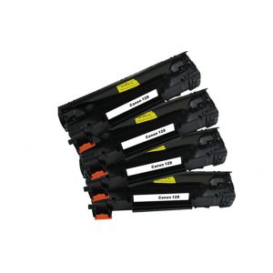 Canon Cartridge 128 Black Compatible Toner Cartridge 4 Pack