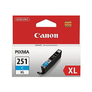 Canon CLI-251XL  Cyan Original Ink Cartridge High Yield