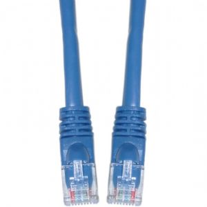 3FT 24AWG Cat6 550MHz UTP Ethernet Bare Copper Network Cable - Blue