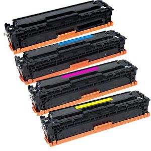 HP CF410X, CF411X, CF412X, CF413X 4 Color Combo BK/C/Y/M Compatible Toner Cartridge High Yield for MFP M452dw M477dw M377dw