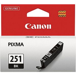 Canon CLI-251 Original Black Ink Tank,Standard-Yield (6513B001)