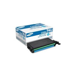 Samsung CLT-C508L Cyan Original Toner Cartridge 