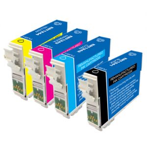 Epson T124 Compatible Ink Cartridge 4-Color Set T124120 / T124220 / T124320 / T124420