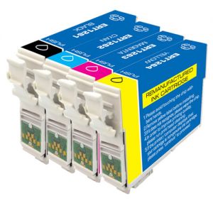 Epson T126 Compatible Ink Cartridge High Yield 4 Color Set T126120 / T126220 / T126320 / T126420