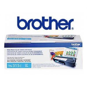 Brother TN315C OEM Cyan Toner Cartridge High Yield