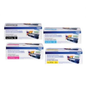 Brother TN315 BK/C/M/Y OEM Toner Cartridge ( High Yield) Combo set