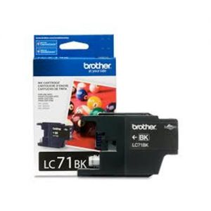 Brother LC71BK OEM Black Ink Cartridge