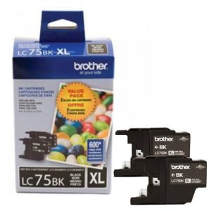 Brother LC752PKS OEM Black INK CARTRIDGE ( Twin Packs ),High Yield