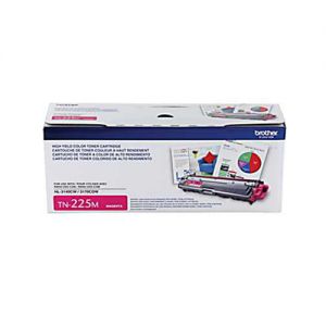 Brother TN225M OEM Magenta Toner Cartridge,High Yield