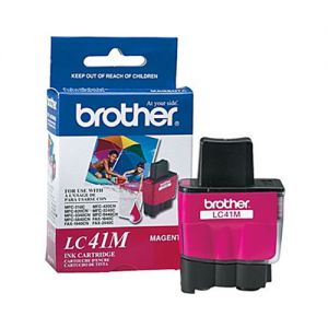 Brother LC41M OEM Magenta Ink Cartridge