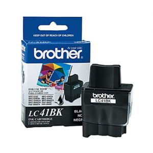 Brother LC41BK OEM Black Ink Cartridge