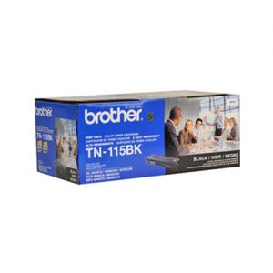 Brother TN115BK OEM Black Toner Cartridge,High Yield