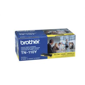 Brother TN110Y OEM Yellow Toner Cartridge