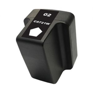 HP C8721WN Black Compatible Ink Cartridge (HP 02)