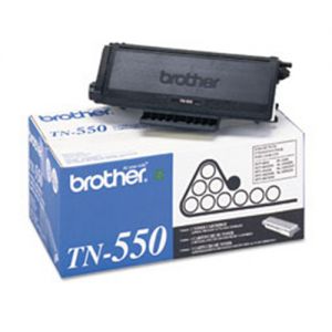 Brother TN550BK OEM Black Toner Cartridge